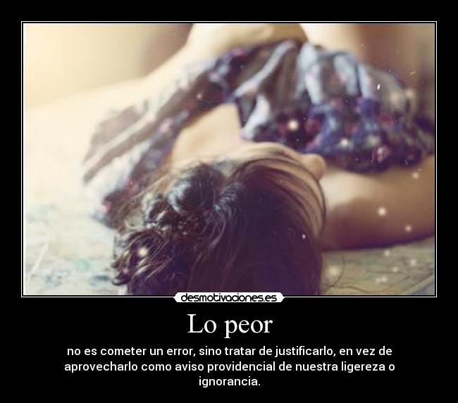 Lo peor - 