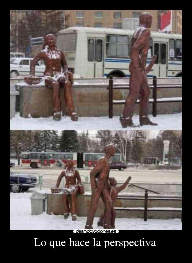 Lo que hace la perspectiva -