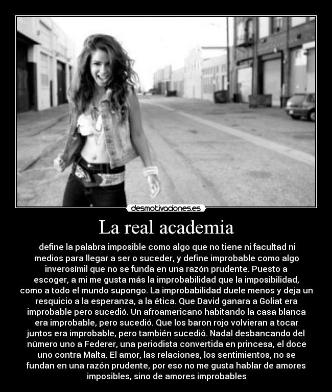 La real academia - 