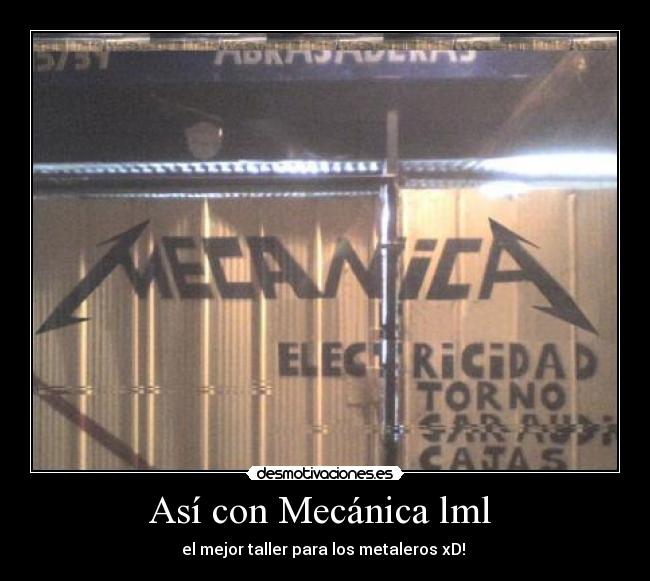 Así con Mecánica lml -