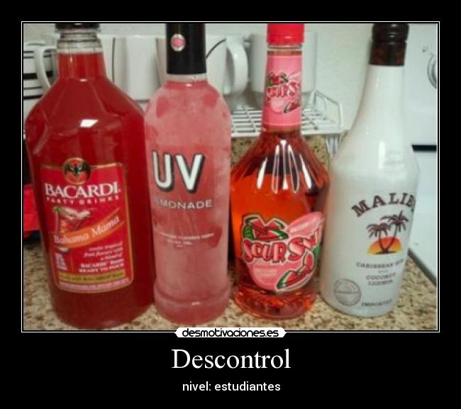 carteles alcohol desmotivaciones