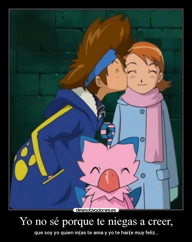 Yo no sé porque te niegas a creer, - 