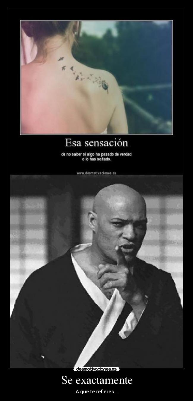 Se exactamente - A qué te refieres...