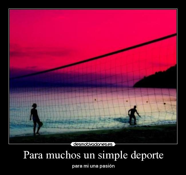 Para muchos un simple deporte - 