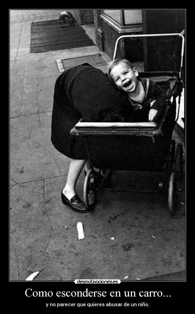 Como esconderse en un carro... - 