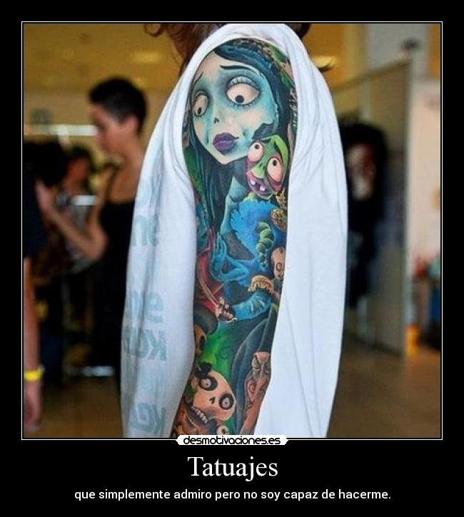 carteles tatuajes tatuajes tatto tattoo simplemente admirar capaz hacer desmotivaciones
