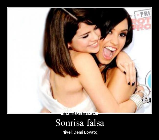 Sonrisa falsa - Nivel: Demi Lovato