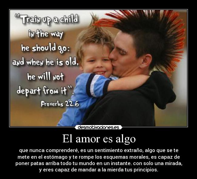 El amor es algo -