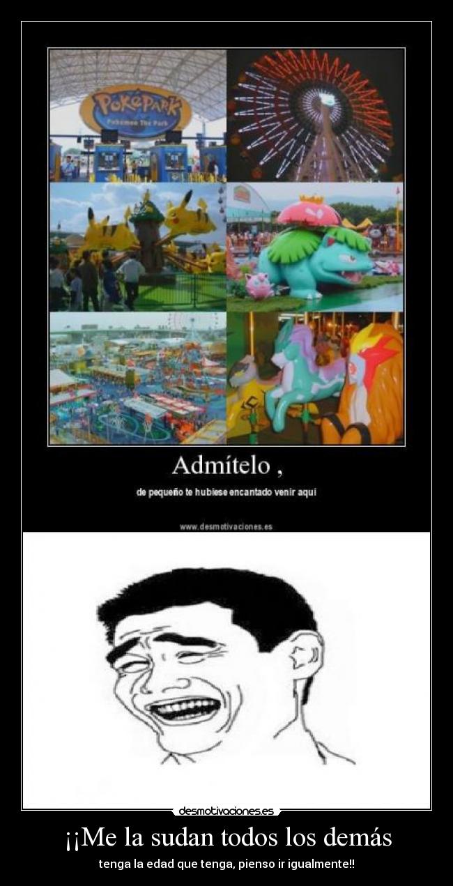 carteles yao ming parque pokemon desmotivaciones