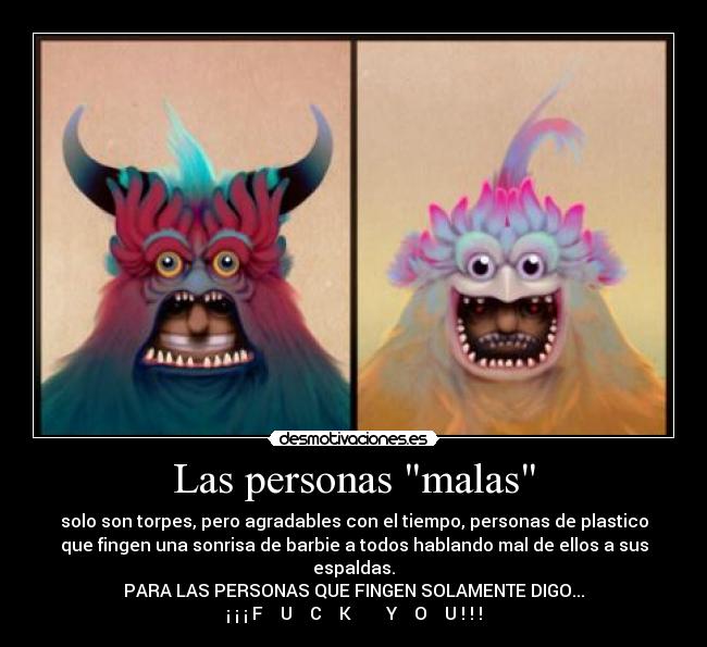 Las personas malas - 
