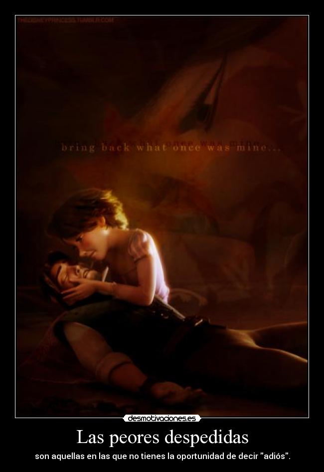 Las peores despedidas - 
