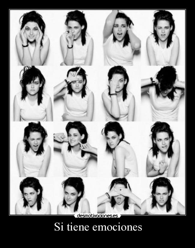 Si tiene emociones -