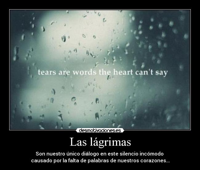 Las lágrimas - 