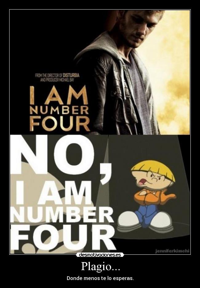Plagio... - Donde menos te lo esperas.