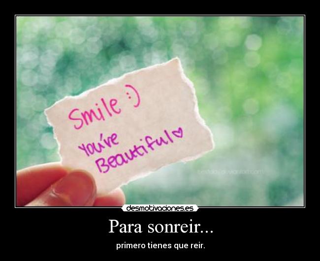 Para sonreir... -