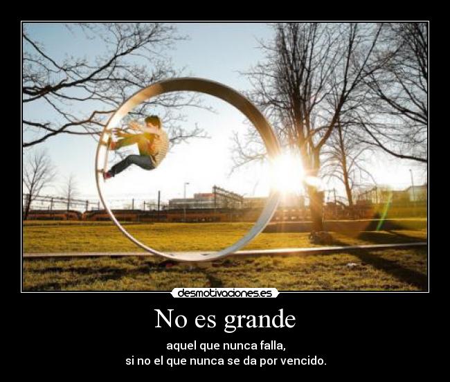 No es grande - 