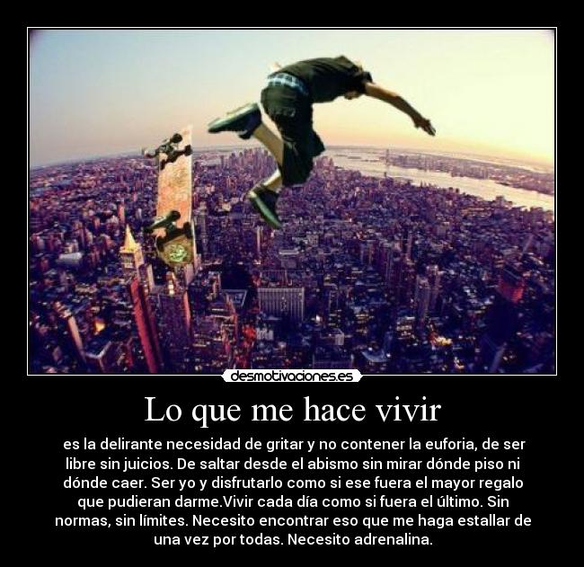 Lo que me hace vivir - 