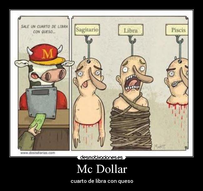 Mc Dollar - cuarto de libra con queso