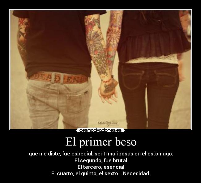 El primer beso -