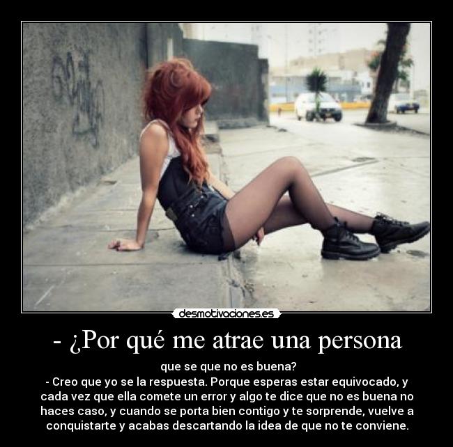 - ¿Por qué me atrae una persona -