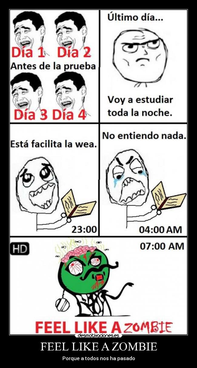 FEEL LIKE A ZOMBIE -