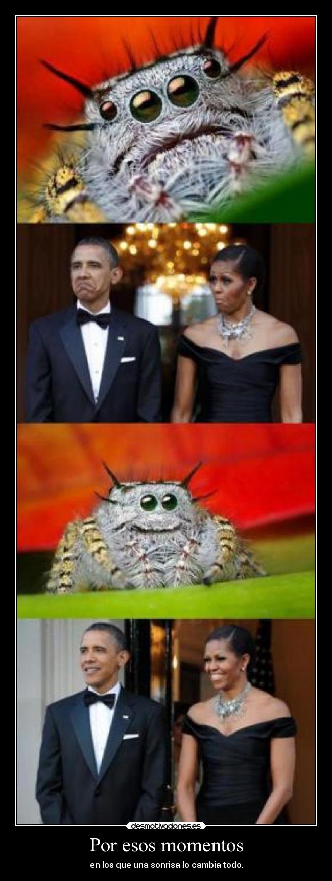 Por esos momentos - en los que una sonrisa lo cambia todo.