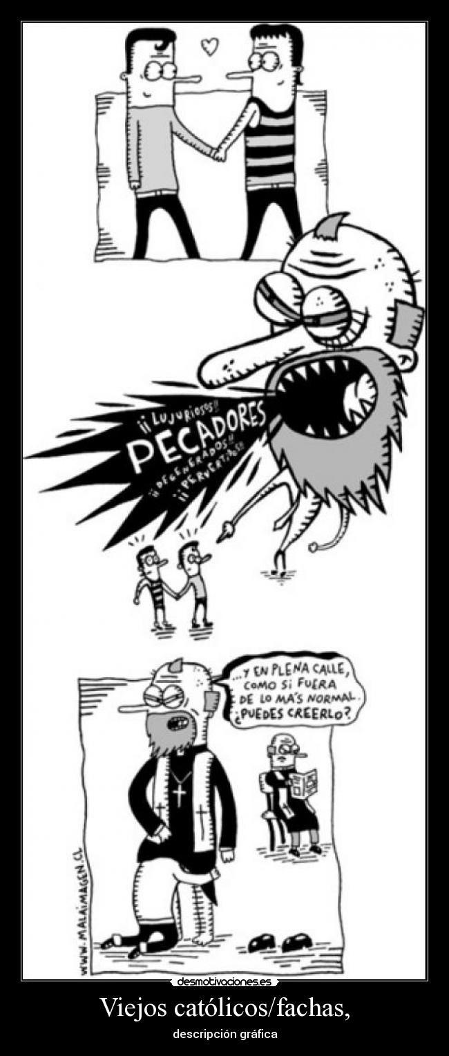 Viejos católicos/fachas, - 