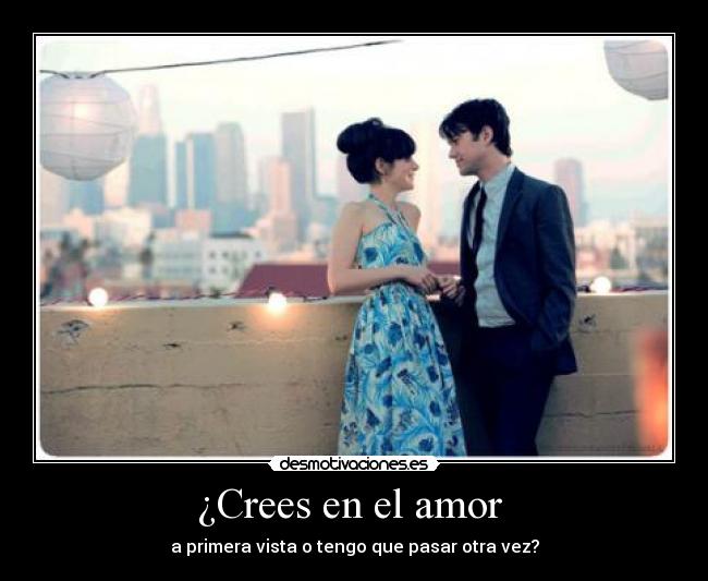 ¿Crees en el amor  - 