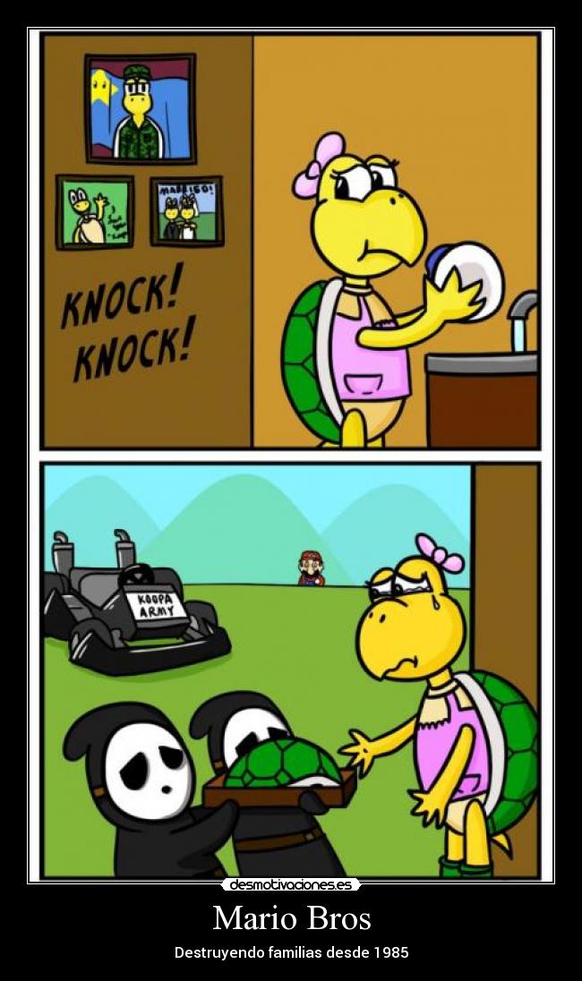 Mario Bros - Destruyendo familias desde 1985