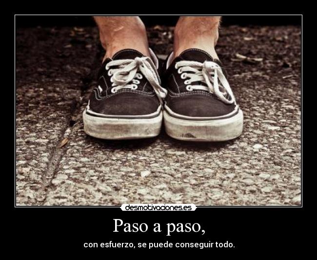 Paso a paso, - 
