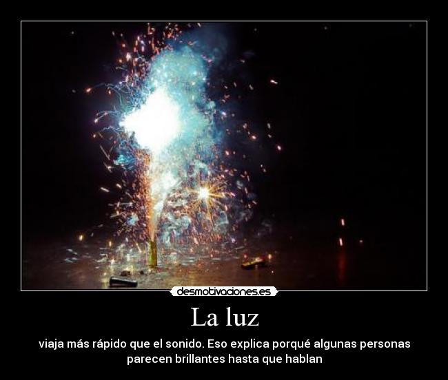 La luz -