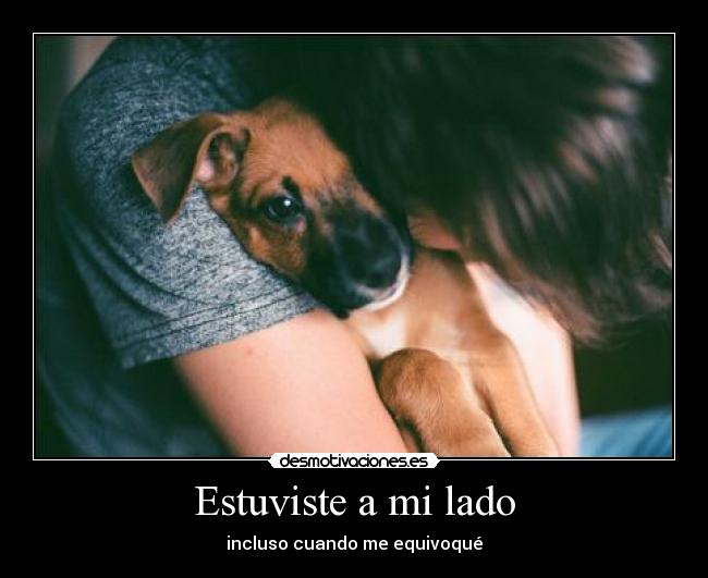 Estuviste a mi lado - 