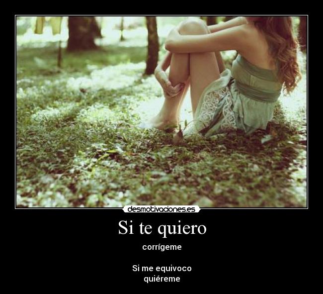 Si te quiero -