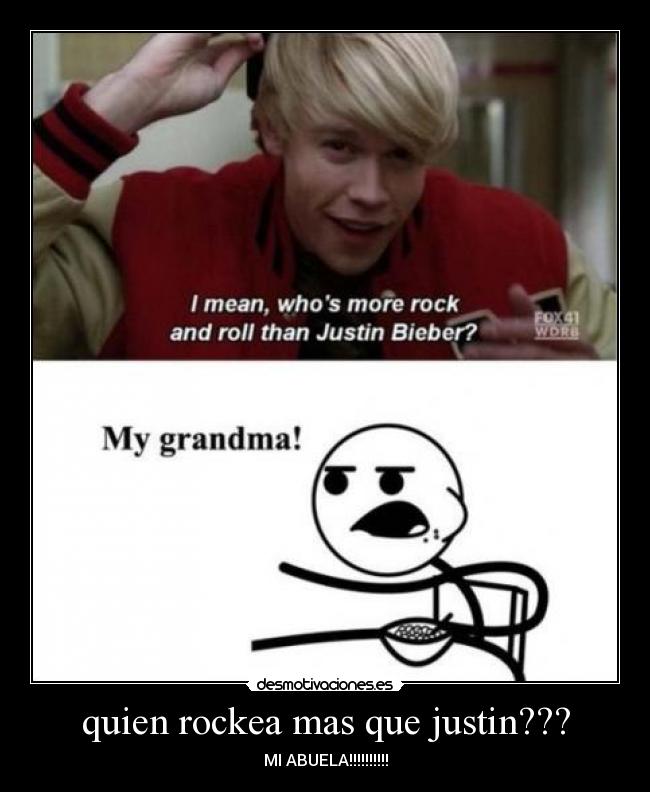 quien rockea mas que justin??? -