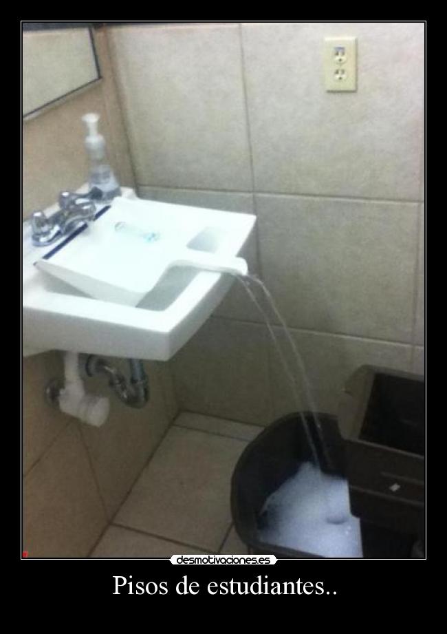 Pisos de estudiantes.. -