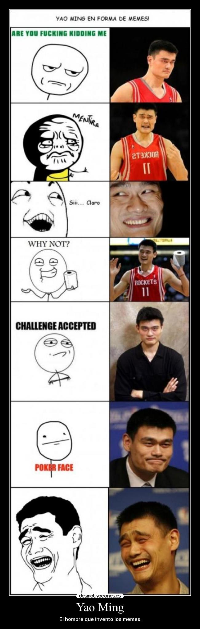 Yao Ming - El hombre que invento los memes.