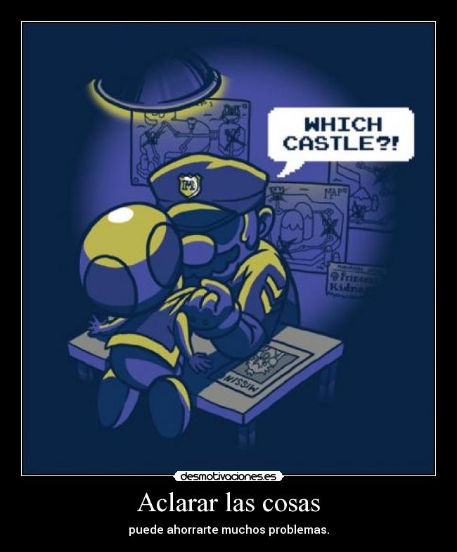 Aclarar las cosas - 