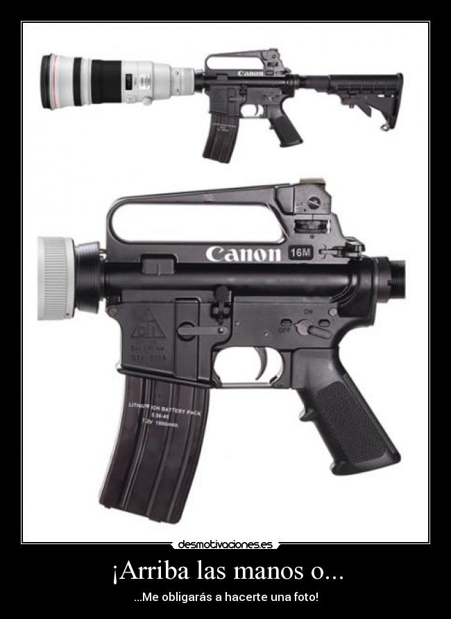 ¡Arriba las manos o... - 