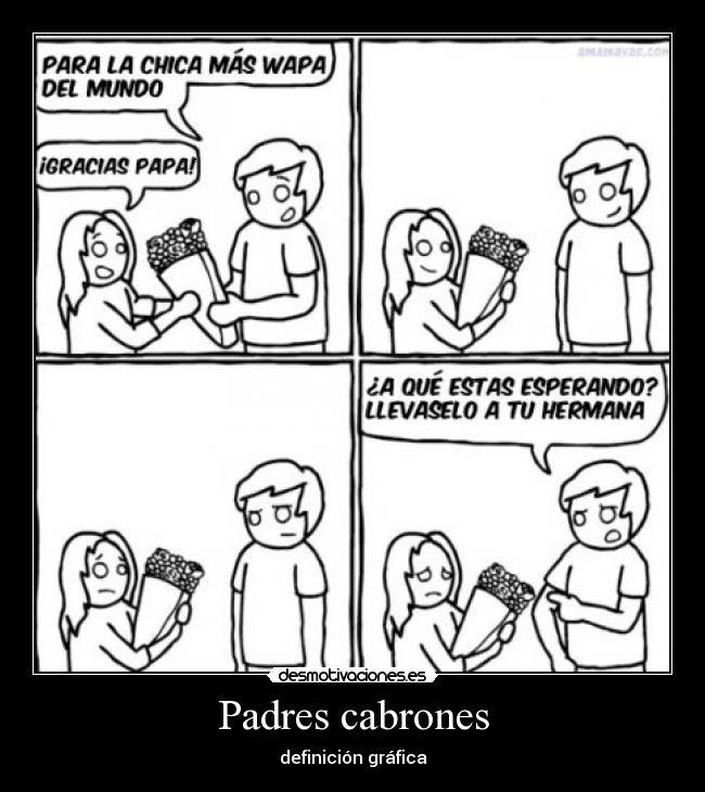 Padres cabrones - definición gráfica