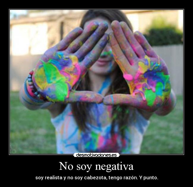 No soy negativa - 