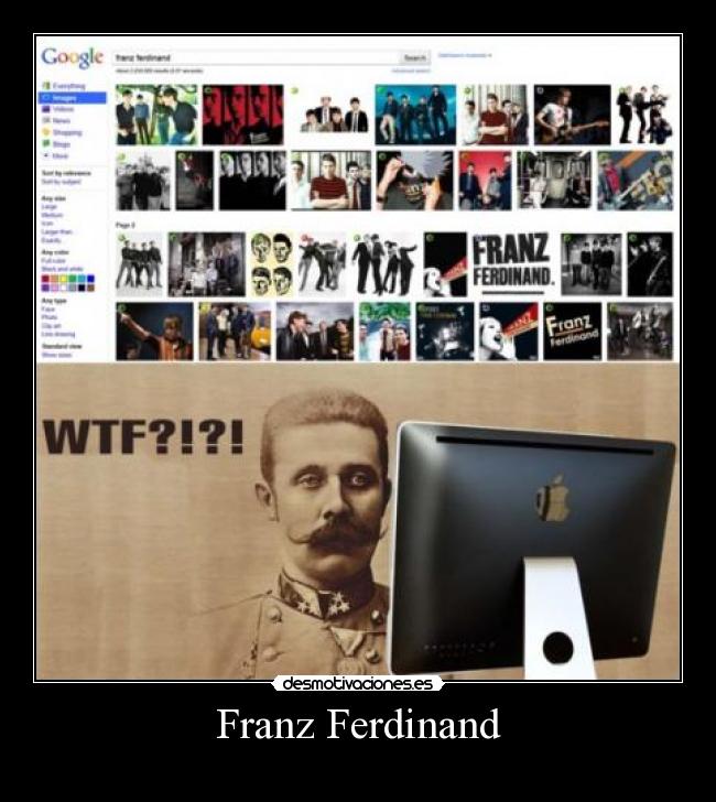 carteles franz ferdinand desmotivaciones