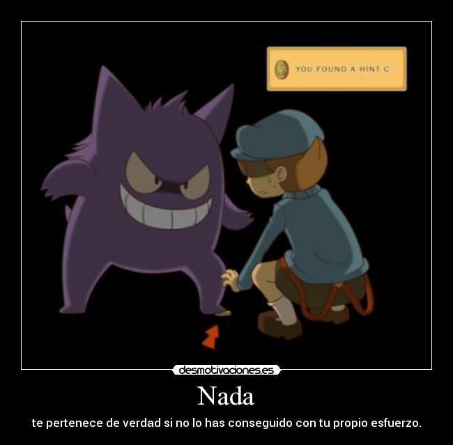 carteles ferdo gengar moneda desmotivaciones