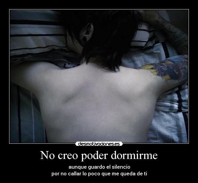 carteles creo poder dormirme desmotivaciones