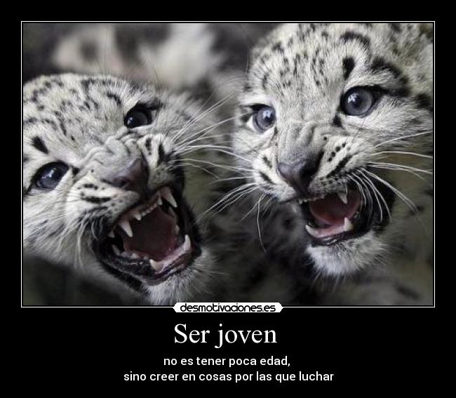Ser joven  - 