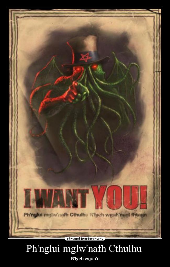 Phnglui mglwnafh Cthulhu - Rlyeh wgahn