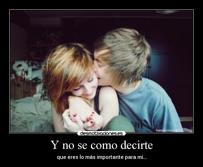 Y no se como decirte - 