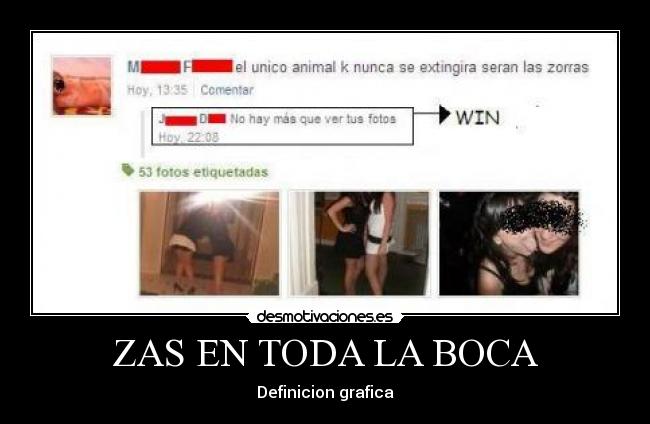 ZAS EN TODA LA BOCA -