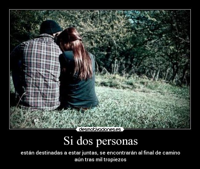 Si dos personas -