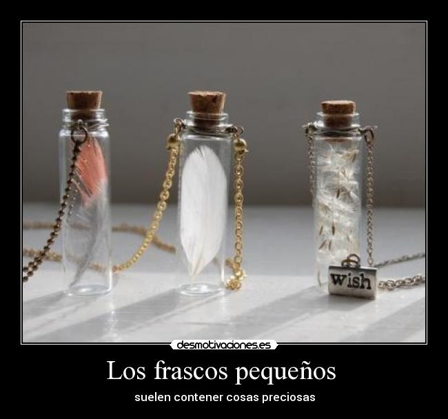 Los frascos pequeños  - 