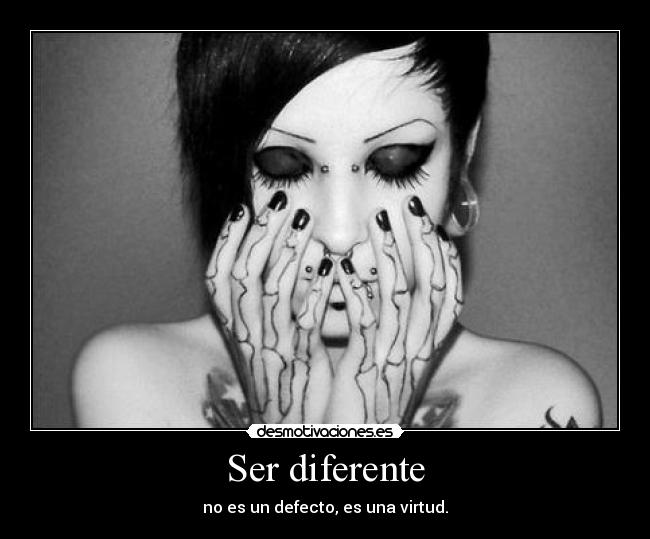 Ser diferente - 